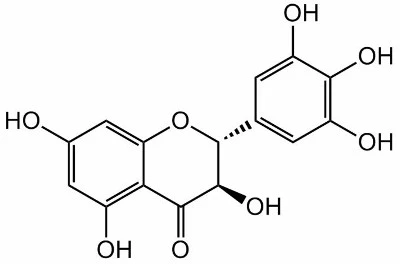 Molecular structure of Dihydromyricetin Molecular structure of Dihydromyricetin